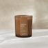 coco glass candle vessel with captain black label